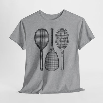 RETRO RACQUET - Tennis (Basic Tee)