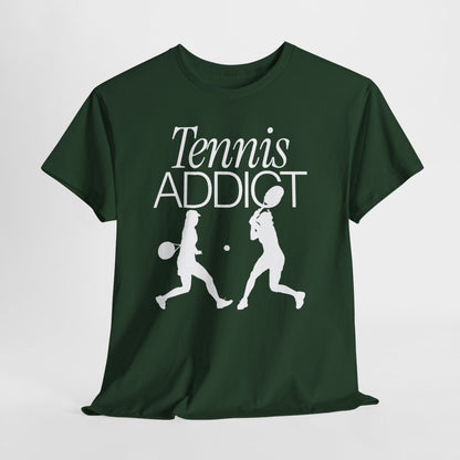 TENNIS ADDICT 3 - Tennis Basic Tee