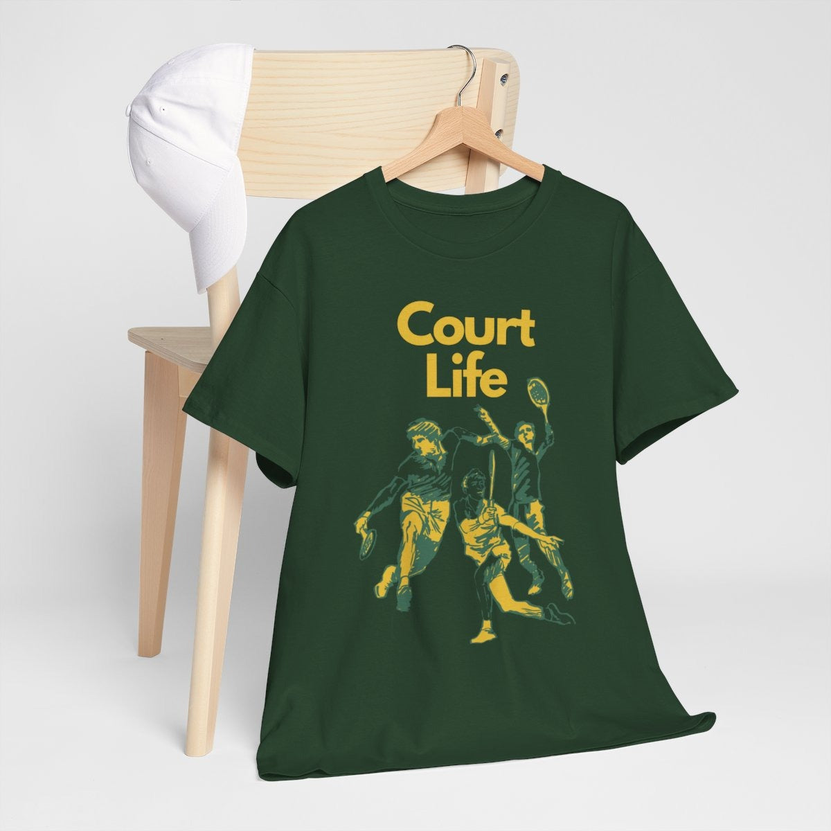 COURT LIFE - Tennis Basic Tee