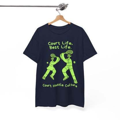 COURT HUSTLE - Tennis Basic Tee