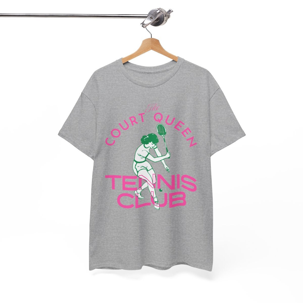 COURT QUEEN 3 - Tennis Basic Tee