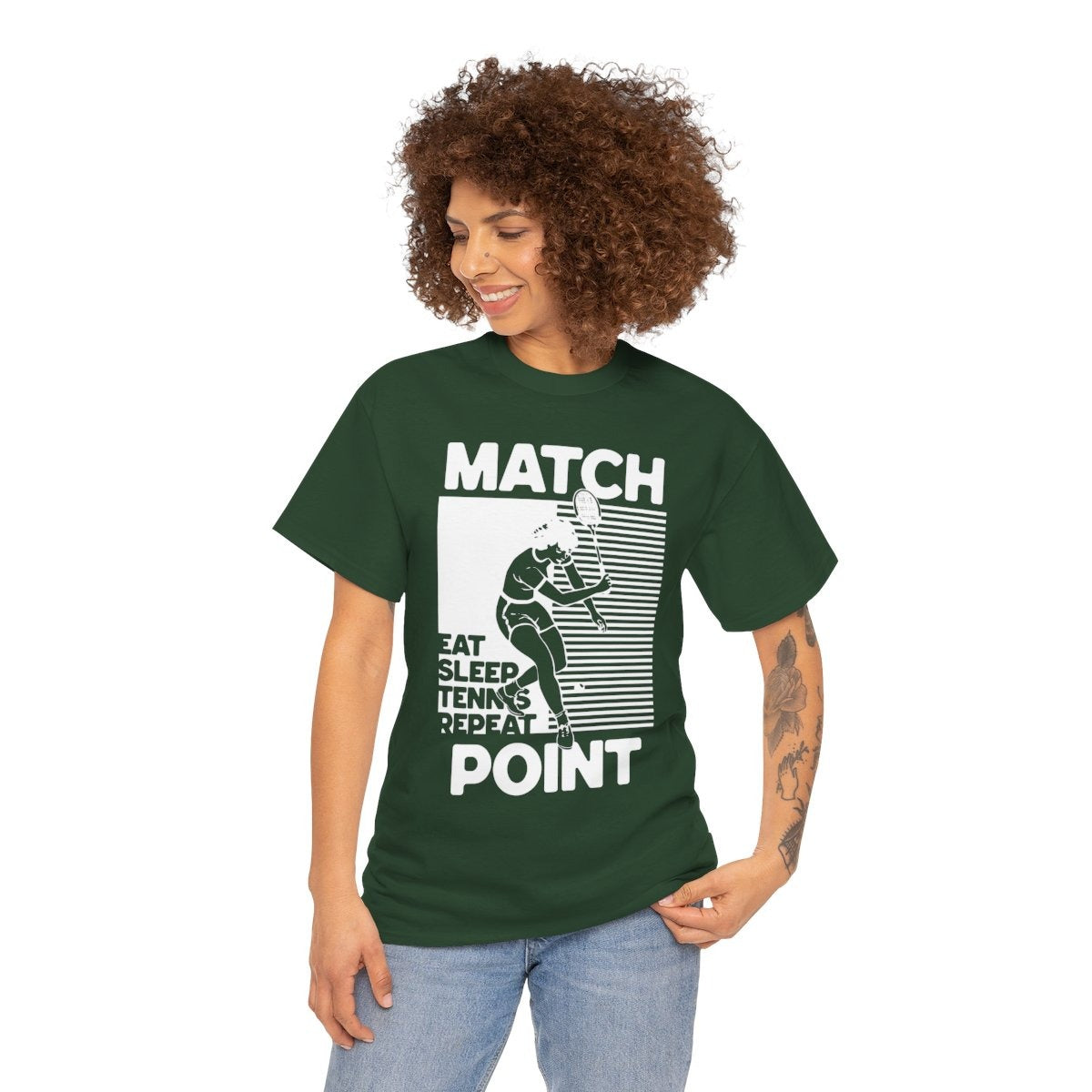 MATCH POINT 6 - Tennis Basic Tee