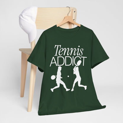 TENNIS ADDICT 3 - Tennis Basic Tee