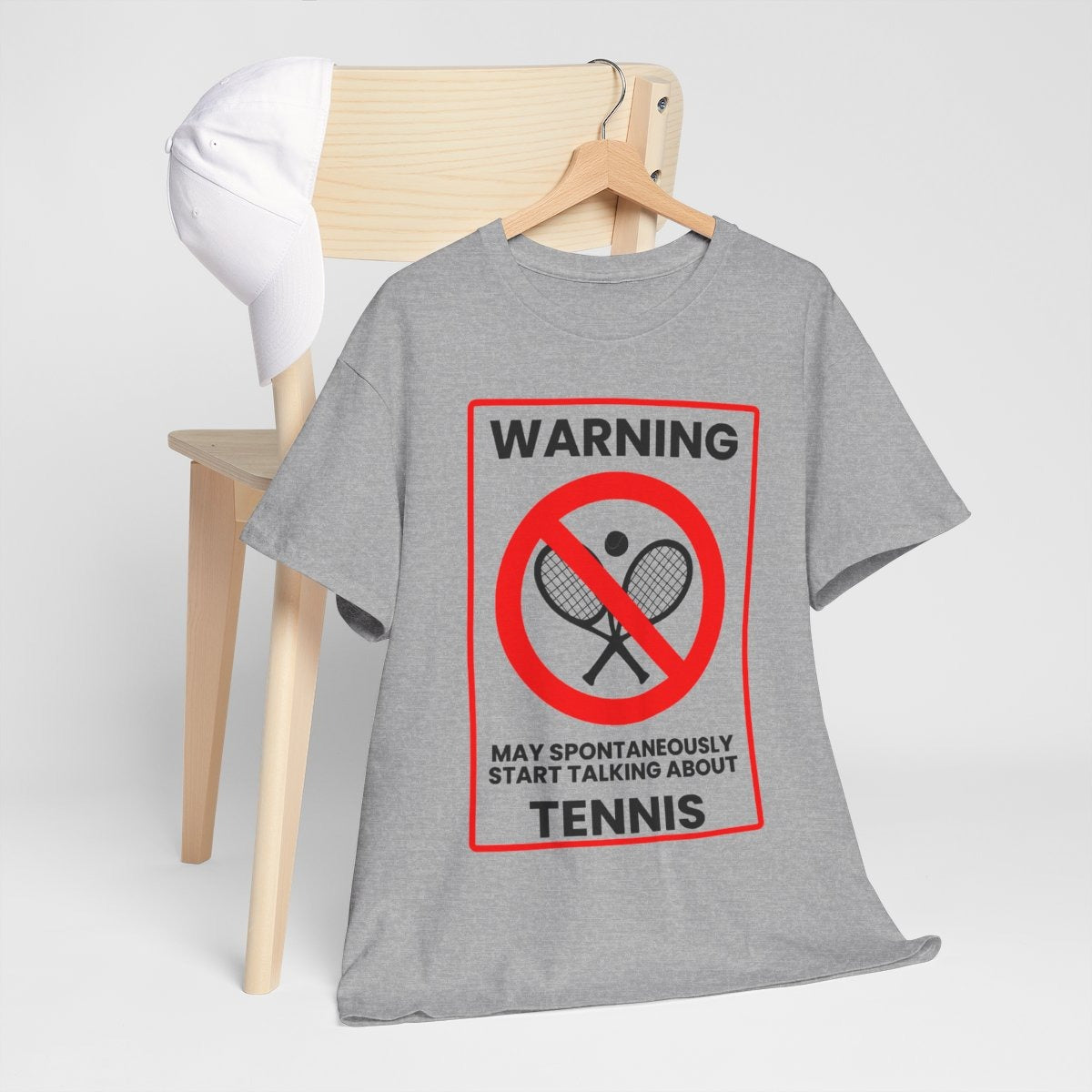 WARNING TENNIS - Tennis (Basic Tee)