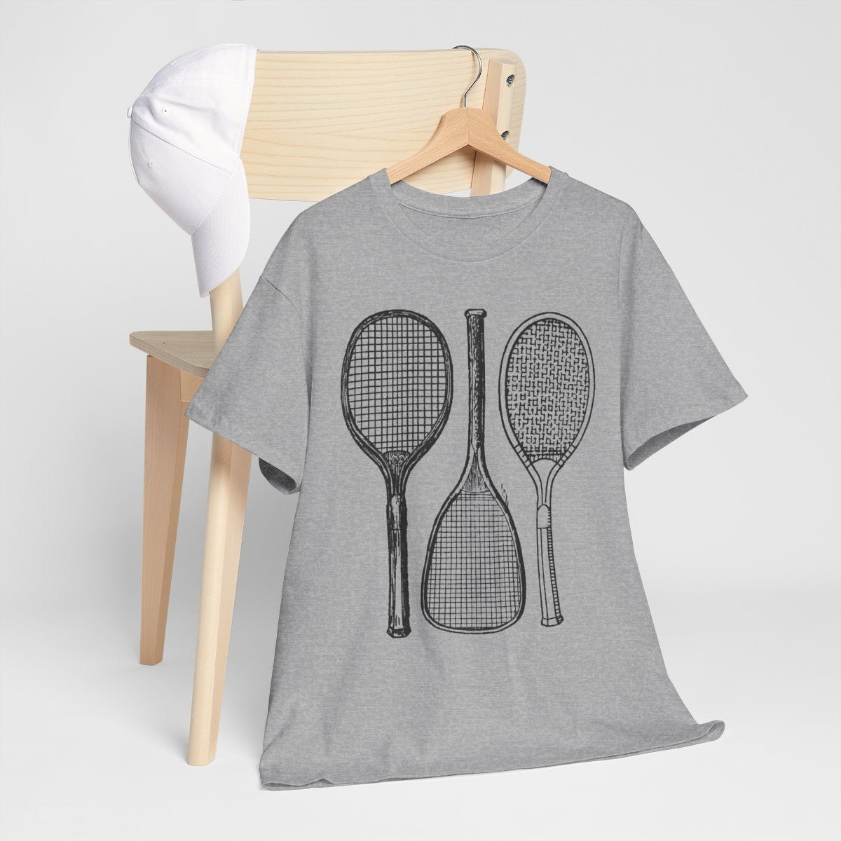 RETRO RACQUET - Tennis (Basic Tee)