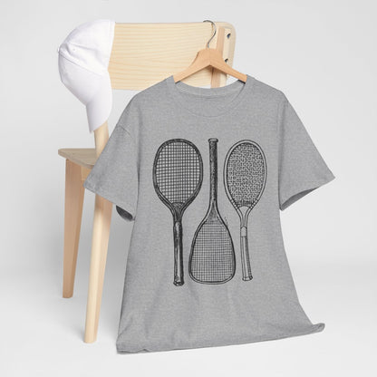 RETRO RACQUET - Tennis (Basic Tee)