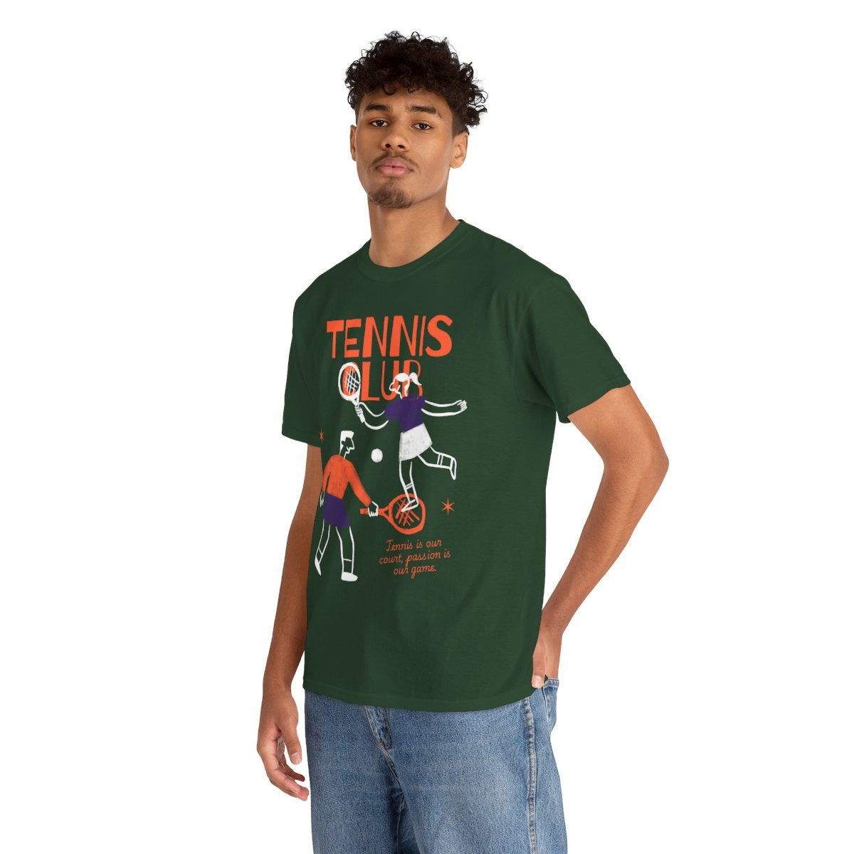 TENNIS CLUB 4 - Tennis Basic Tee