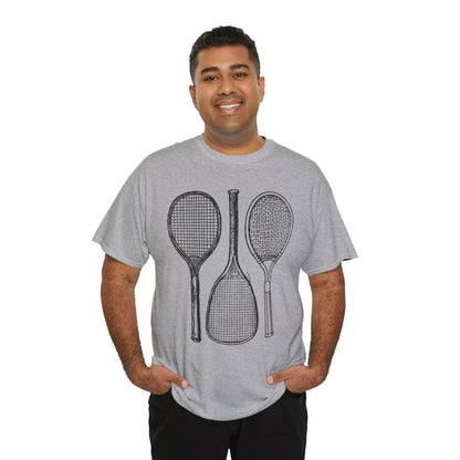RETRO RACQUET - Tennis (Basic Tee)