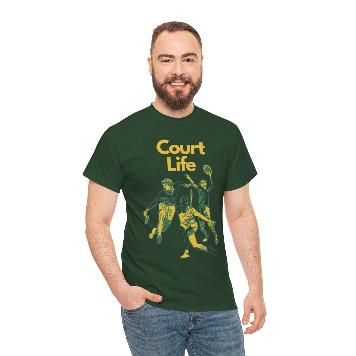 COURT LIFE - Tennis Basic Tee