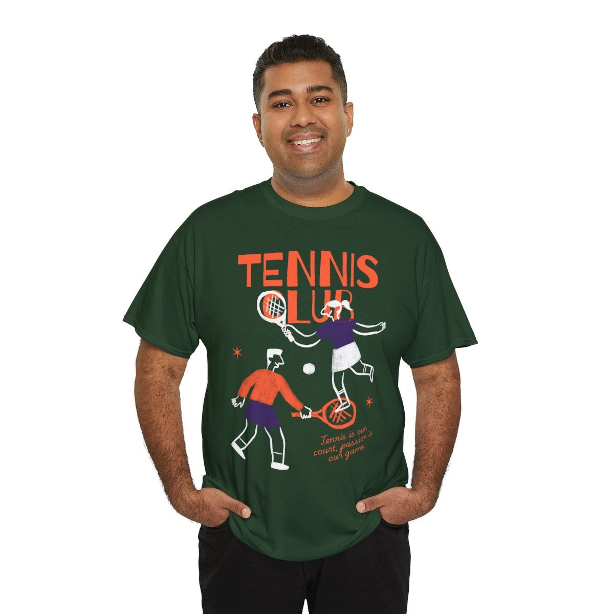 TENNIS CLUB 4 - Tennis Basic Tee