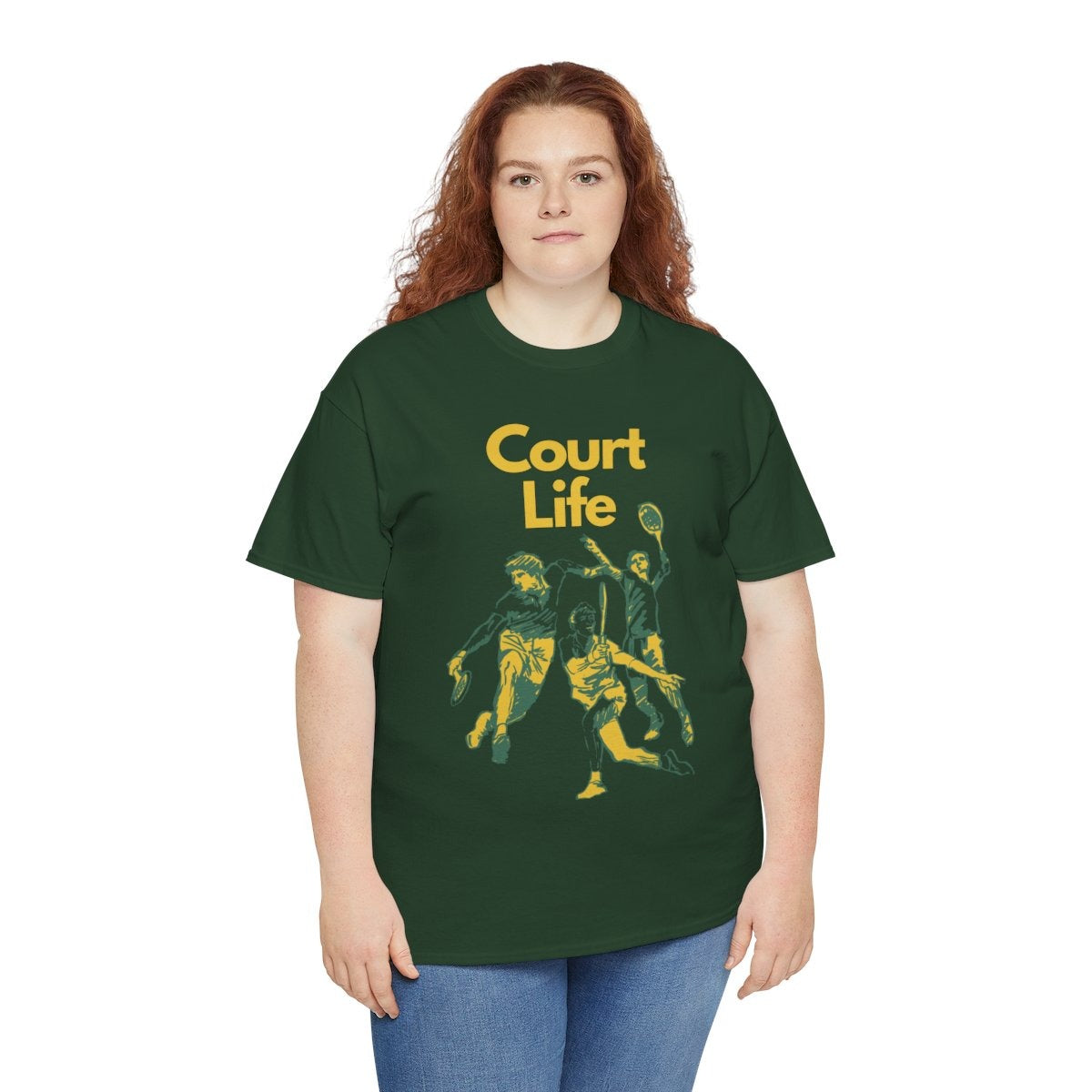 COURT LIFE - Tennis Basic Tee