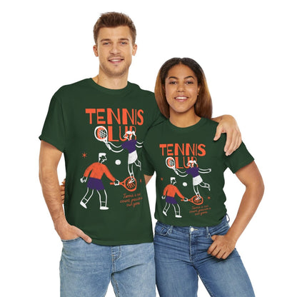 TENNIS CLUB 4 - Tennis Basic Tee