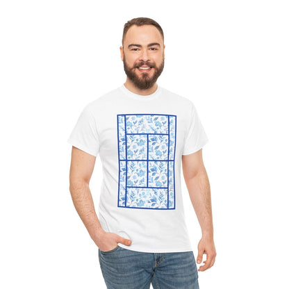 TENNIS FLORAL 2 - Tennis (Basic Tee)