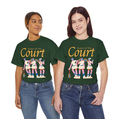 COURT QUEEN 1 - Tennis Basic Tee
