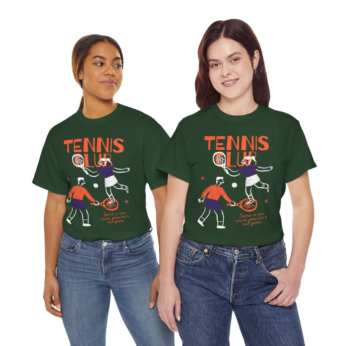 TENNIS CLUB 4 - Tennis Basic Tee