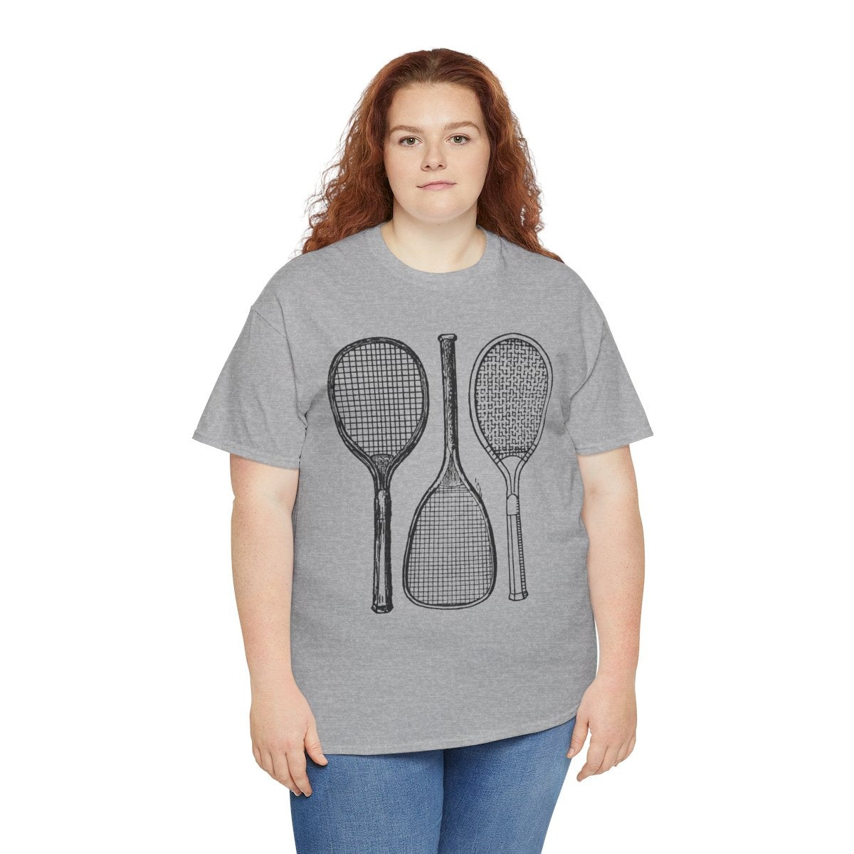 RETRO RACQUET - Tennis (Basic Tee)