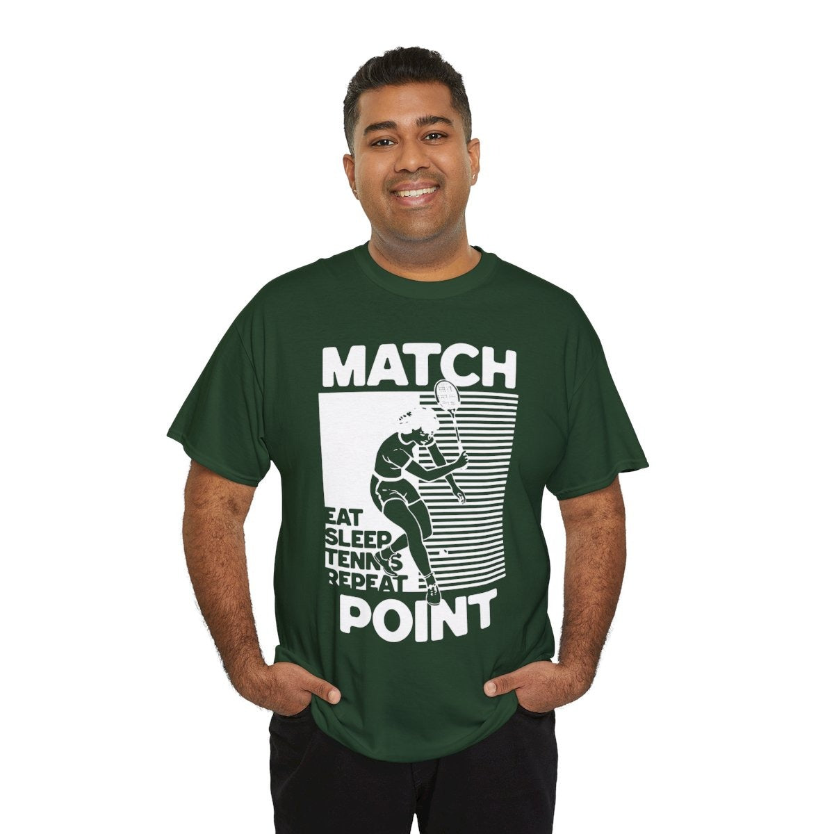 MATCH POINT 6 - Tennis Basic Tee