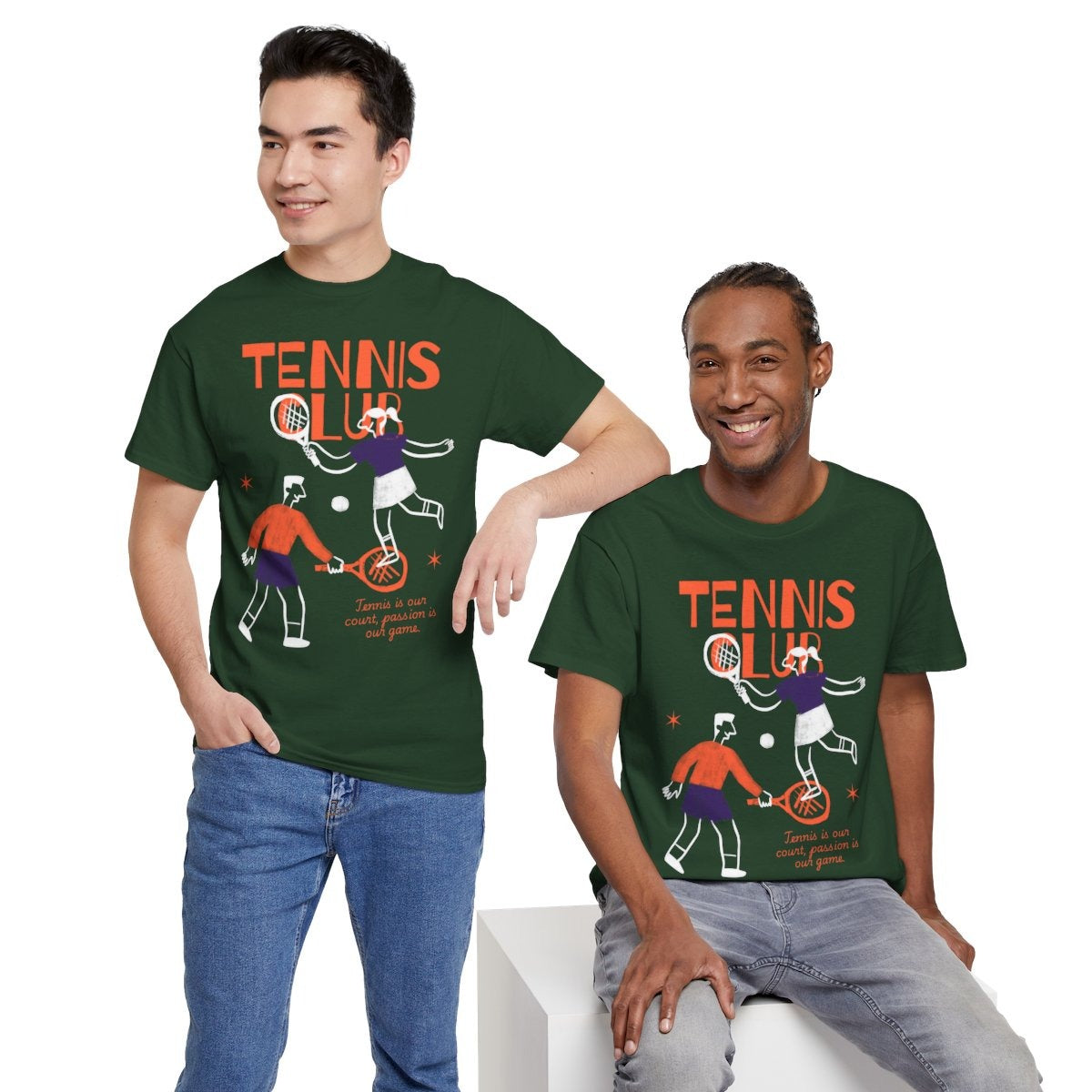 TENNIS CLUB 4 - Tennis Basic Tee