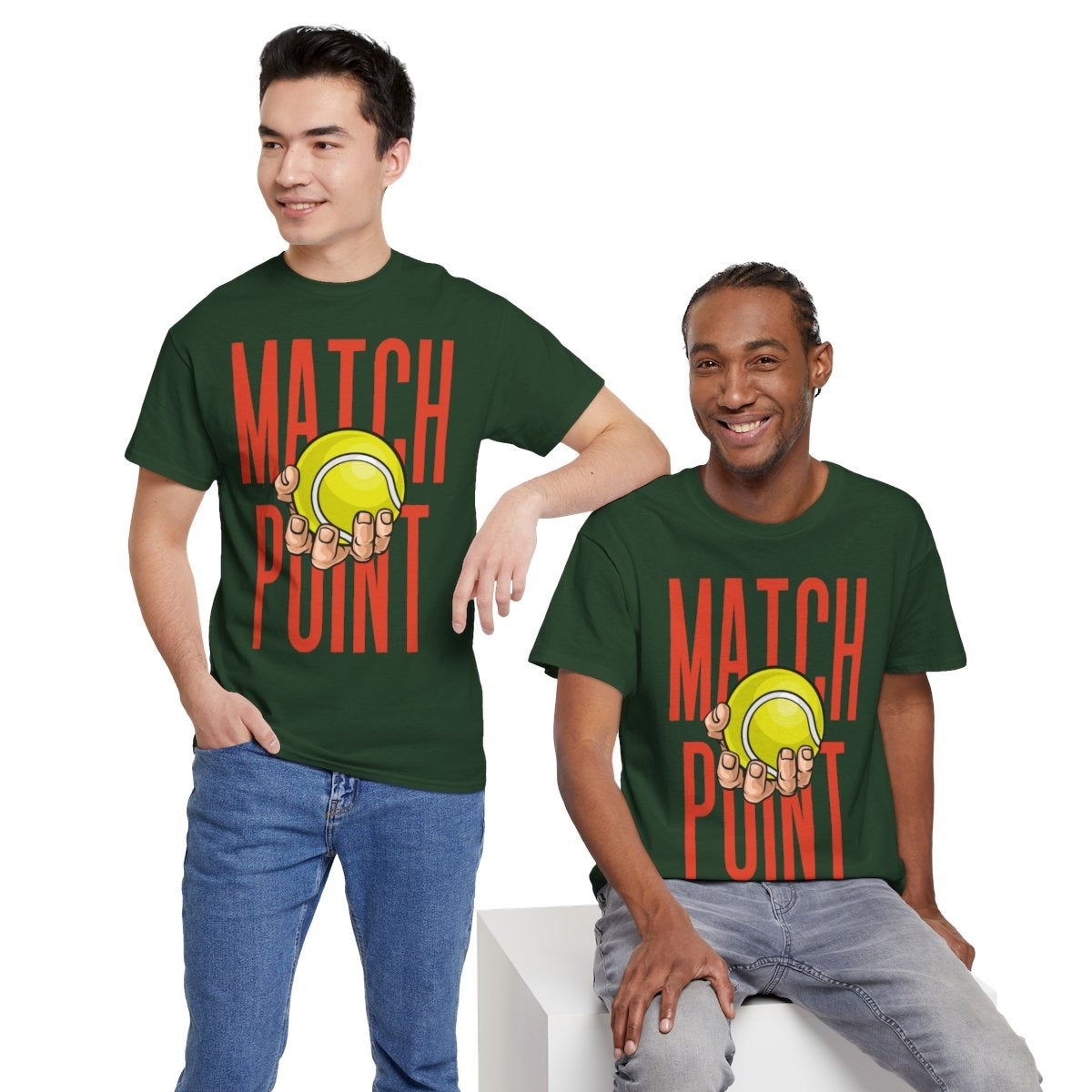 MATCH POINT 4 - Tennis Basic Tee