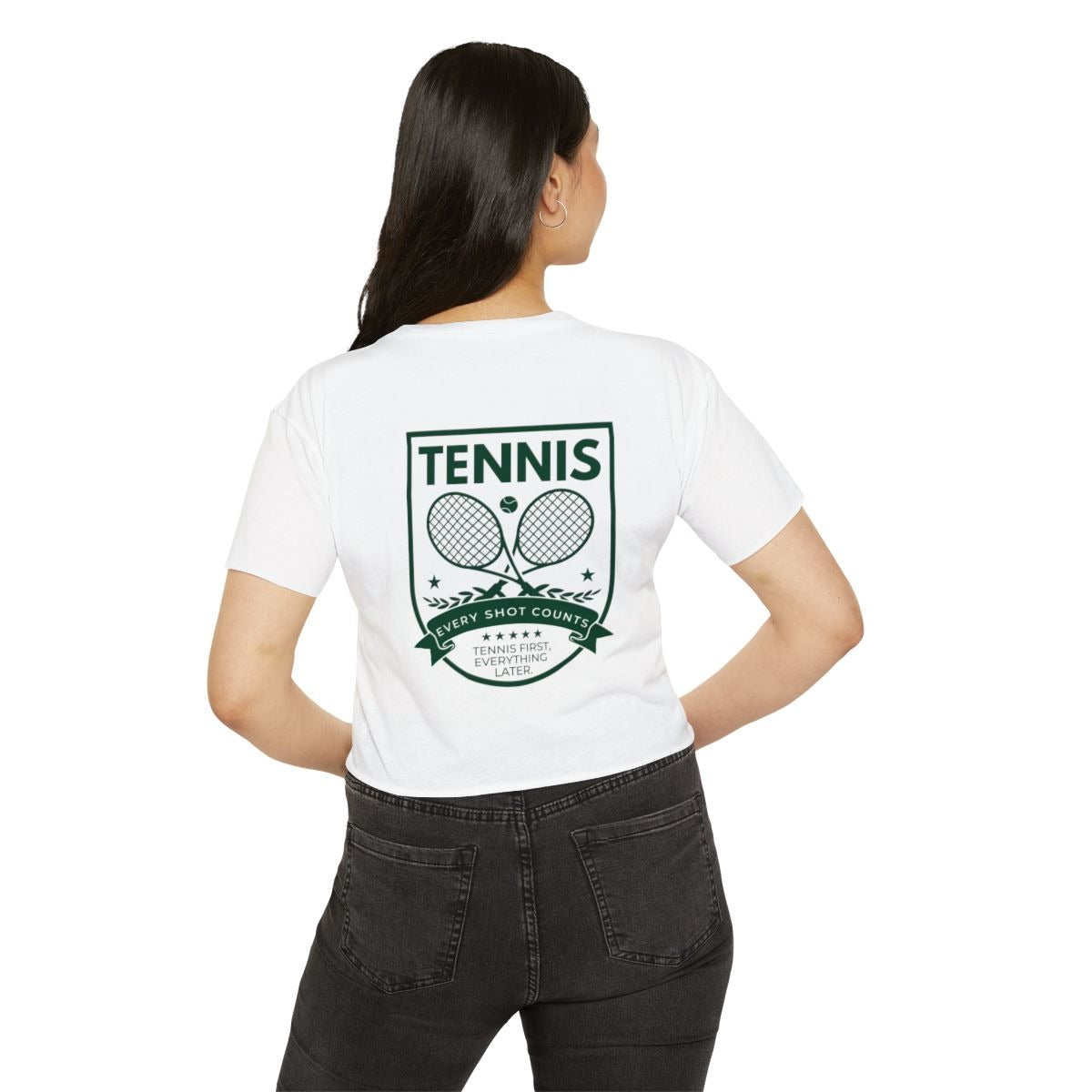 CHALLENGE - Tennis Crop Top