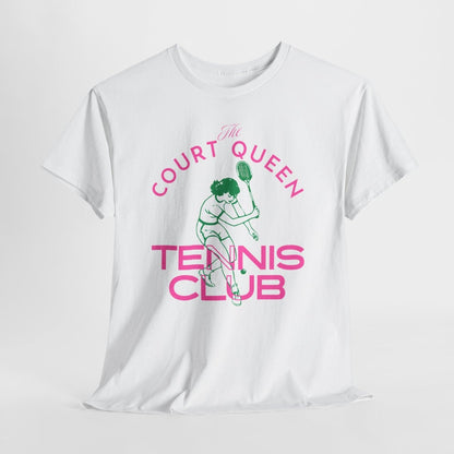 COURT QUEEN 3 - Tennis Basic Tee
