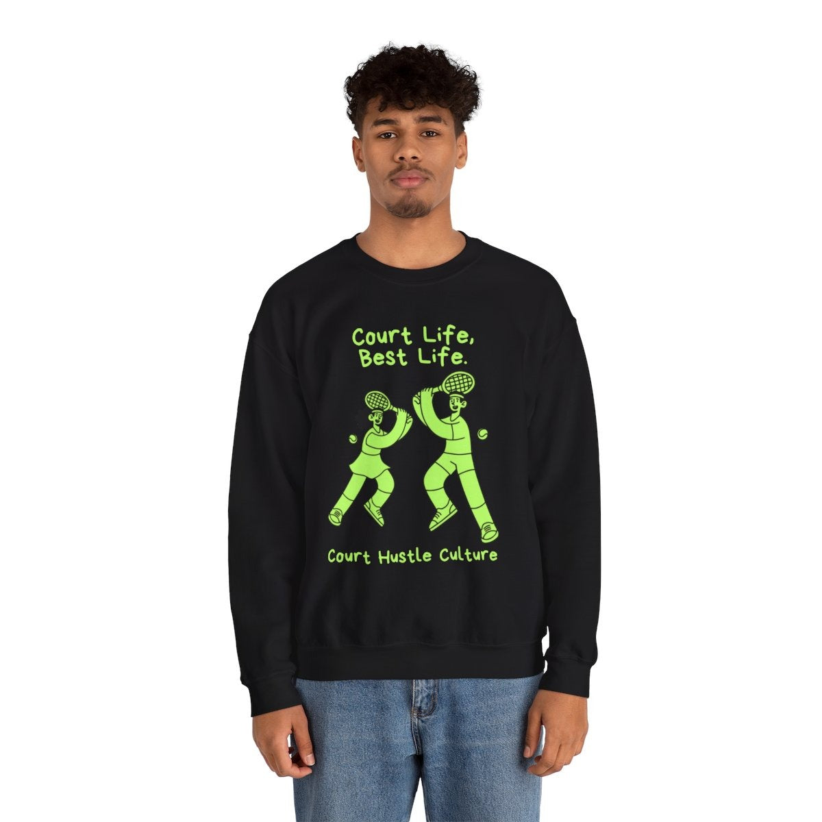 COURT HUSTLE - Tennis Sweatshirt