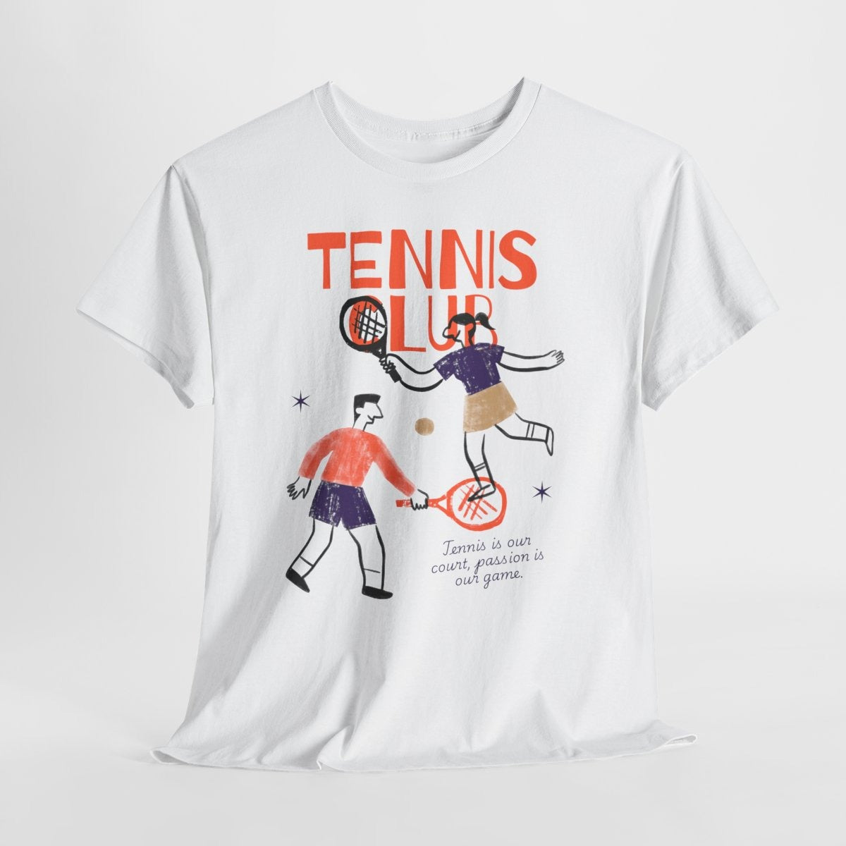 TENNIS CLUB 4 - Tennis Basic Tee