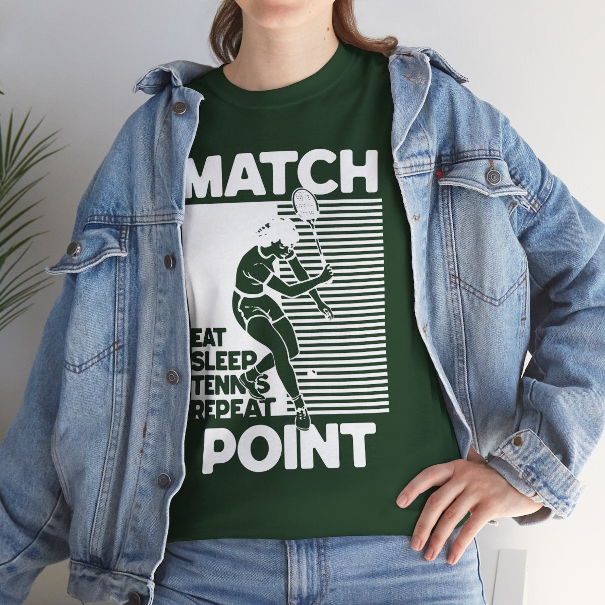 MATCH POINT 6 - Tennis Basic Tee