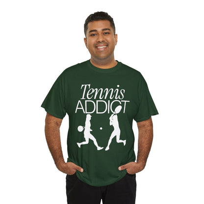 TENNIS ADDICT 3 - Tennis Basic Tee