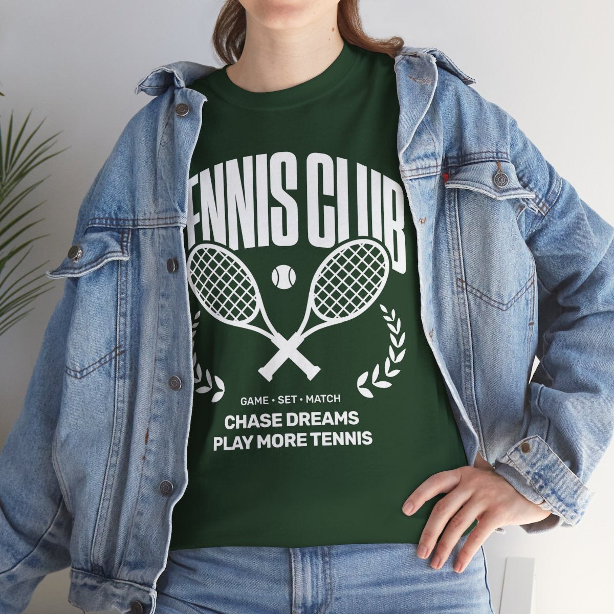TENNIS CLUB 6 - Tennis Basic Tee
