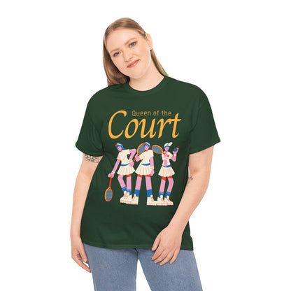 COURT QUEEN 1 - Tennis Basic Tee