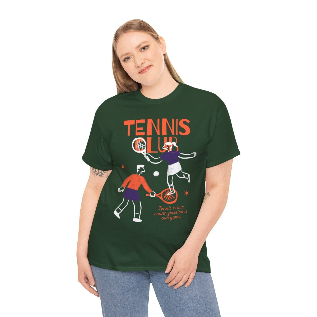 TENNIS CLUB 4 - Tennis Basic Tee