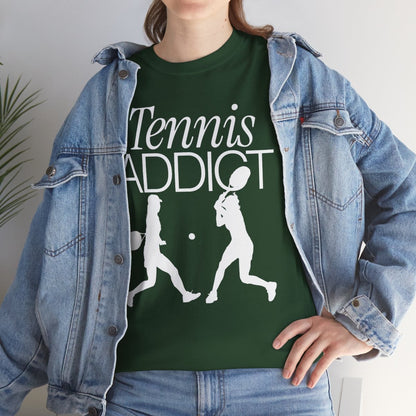 TENNIS ADDICT 3 - Tennis Basic Tee