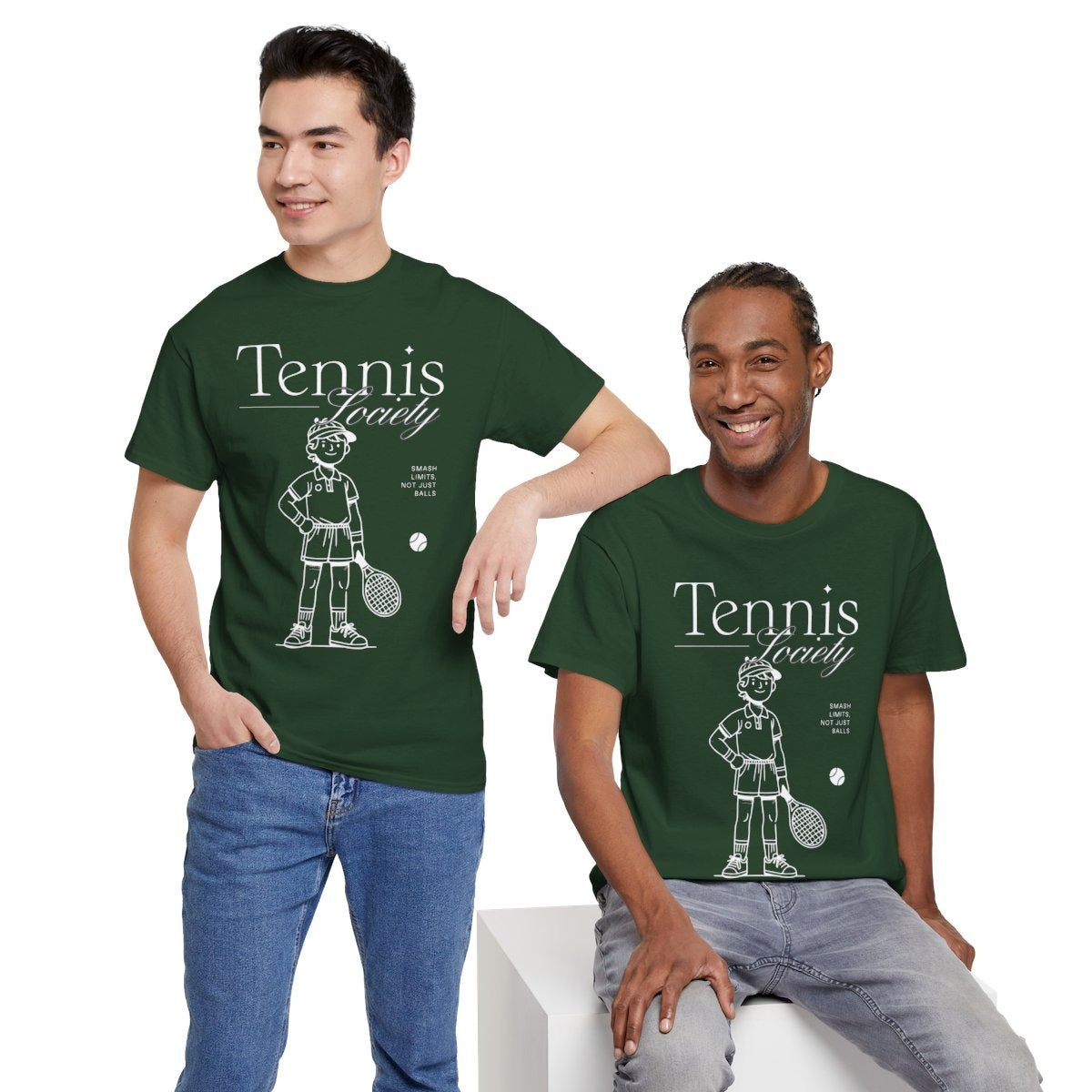 TENNIS SOCIETY - Tennis Basic Tee