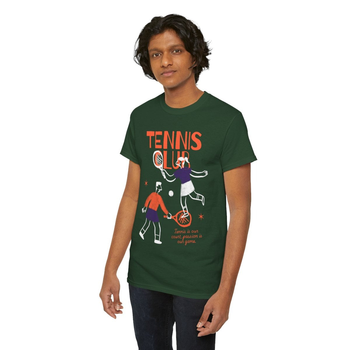 TENNIS CLUB 4 - Tennis Basic Tee