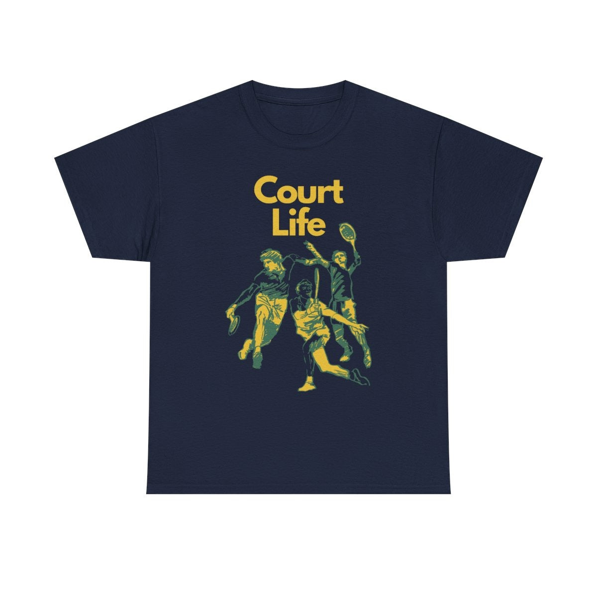 COURT LIFE - Tennis Basic Tee
