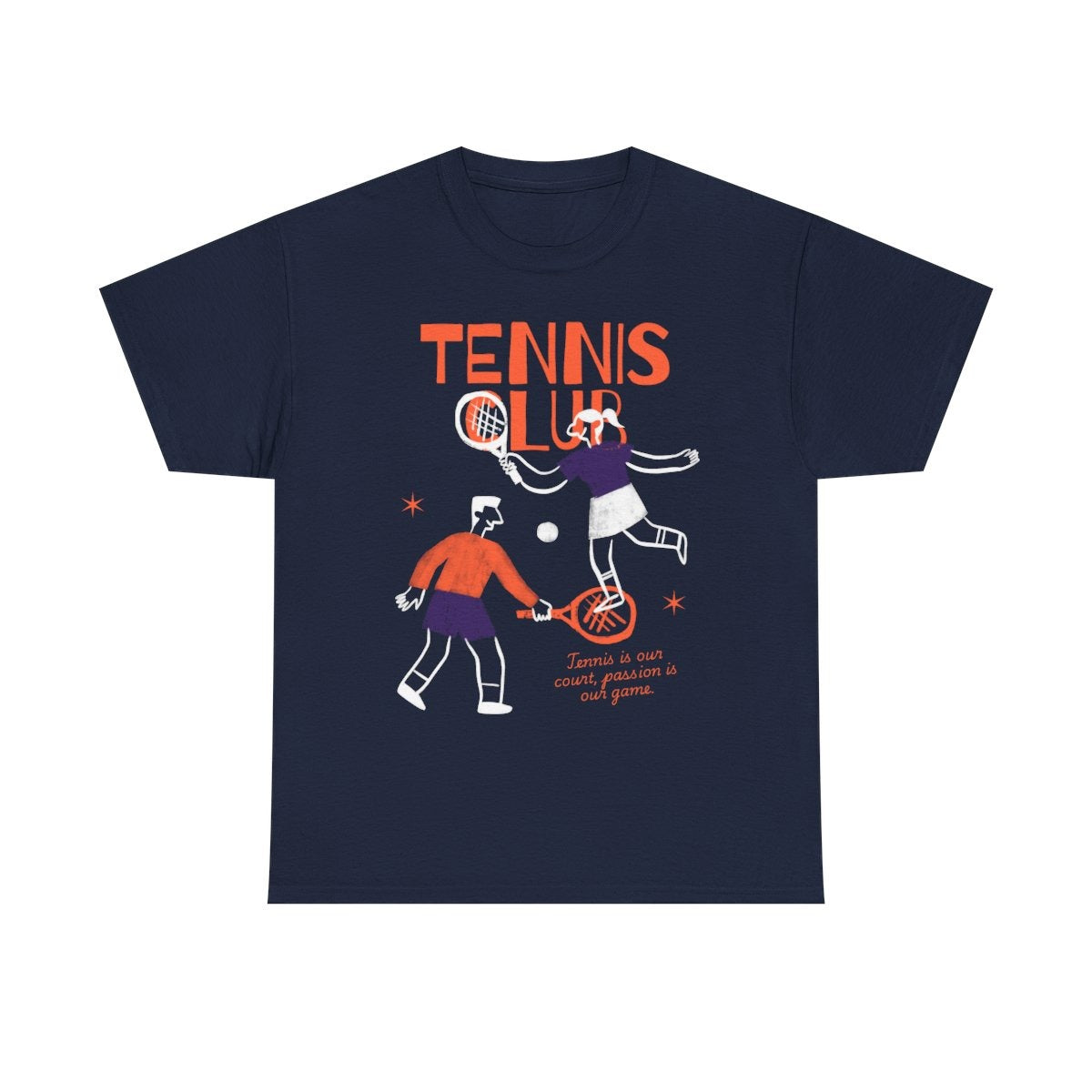TENNIS CLUB 4 - Tennis Basic Tee