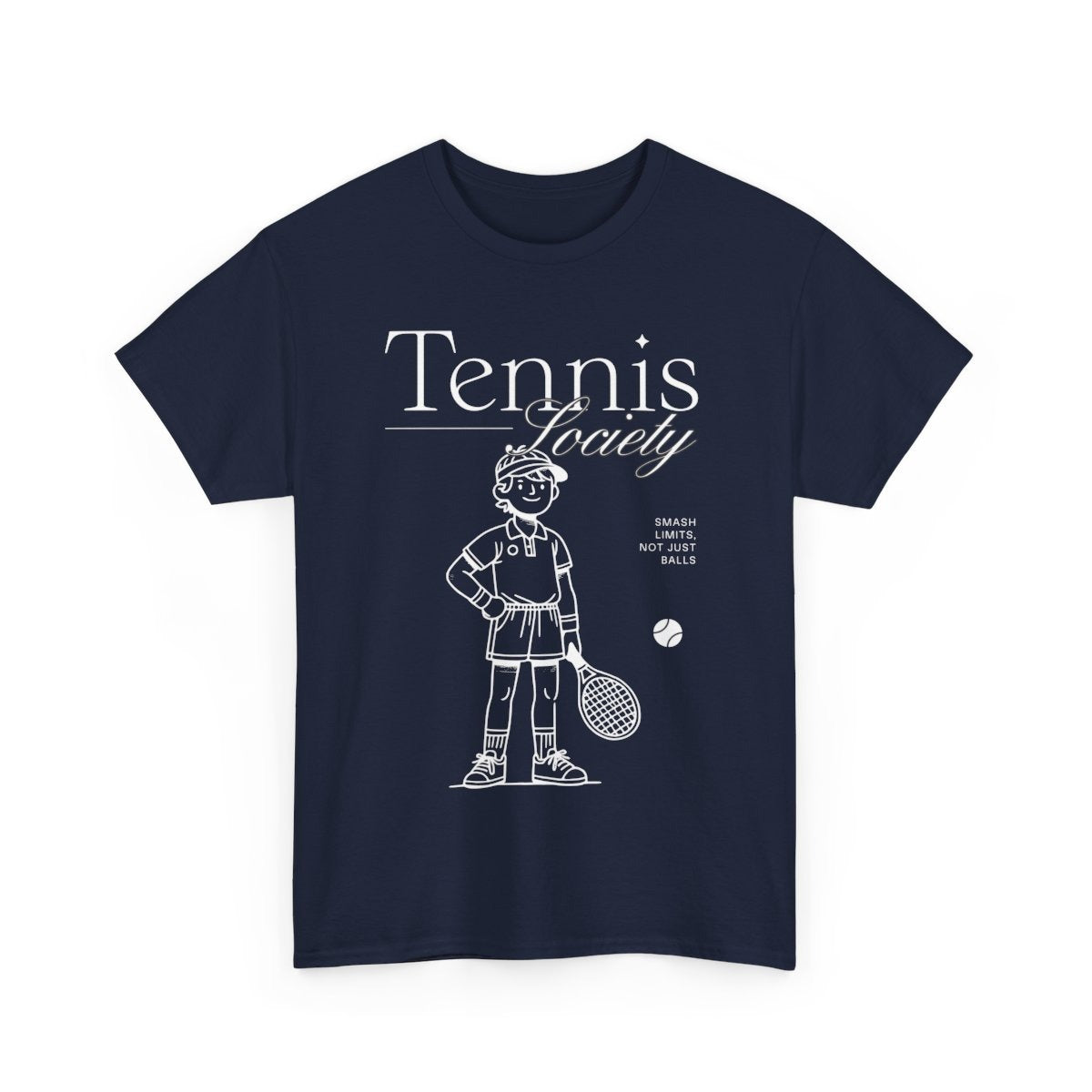 TENNIS SOCIETY - Tennis Basic Tee