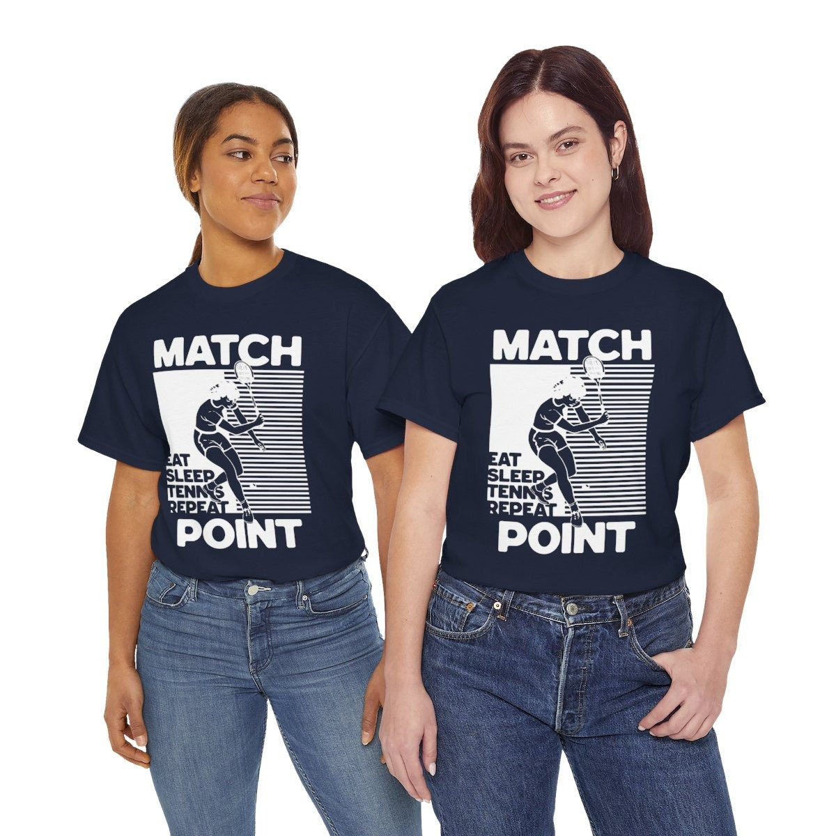 MATCH POINT 6 - Tennis Basic Tee