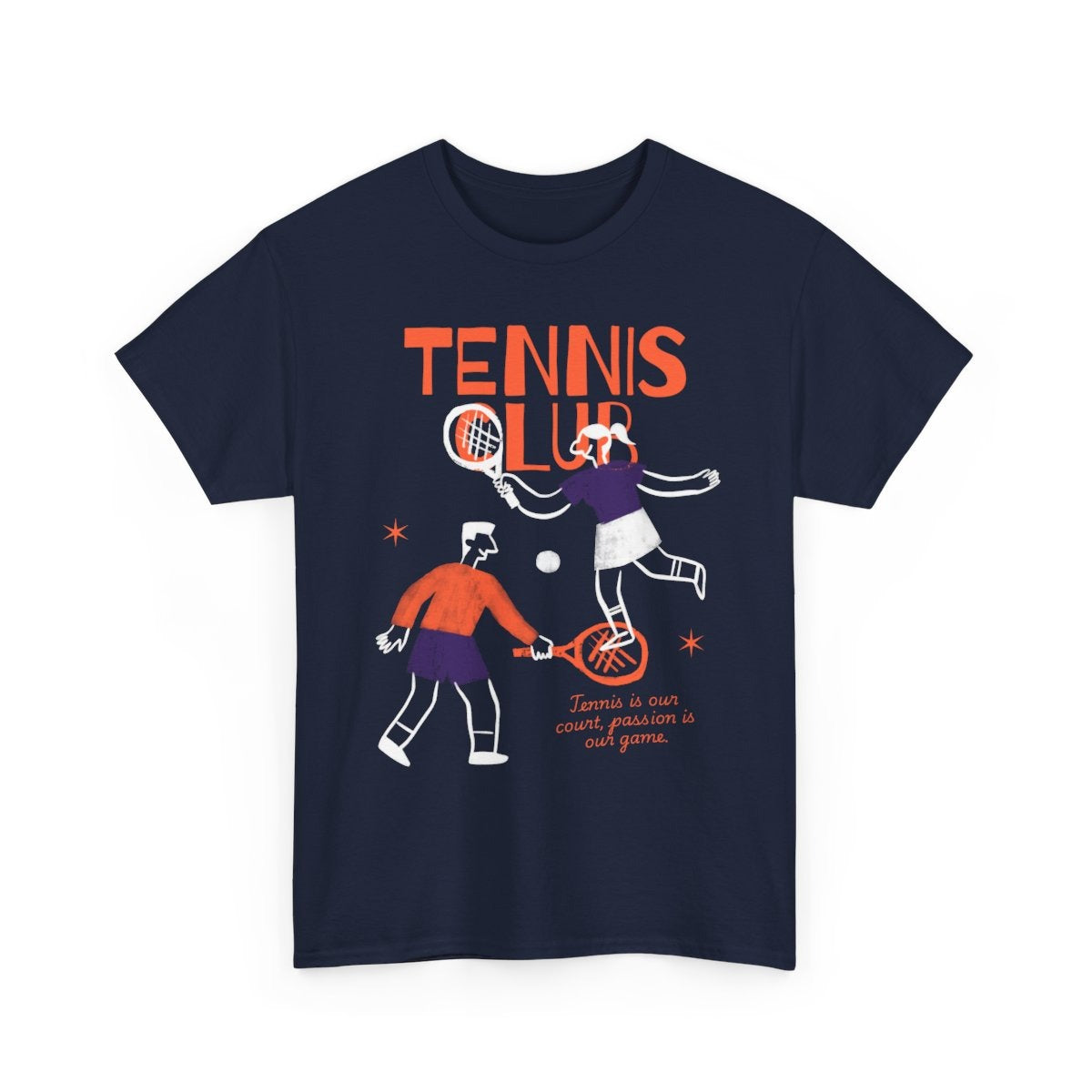 TENNIS CLUB 4 - Tennis Basic Tee
