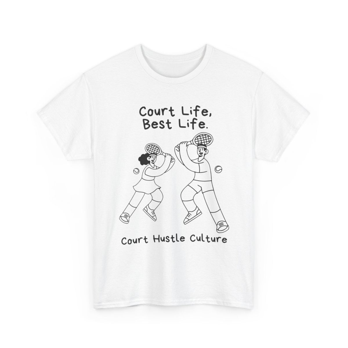 COURT HUSTLE - Tennis (Kids Tee)