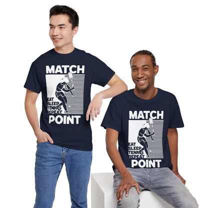 MATCH POINT 6 - Tennis Basic Tee