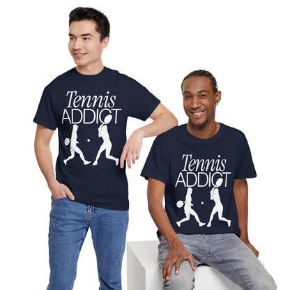 TENNIS ADDICT 3 - Tennis Basic Tee