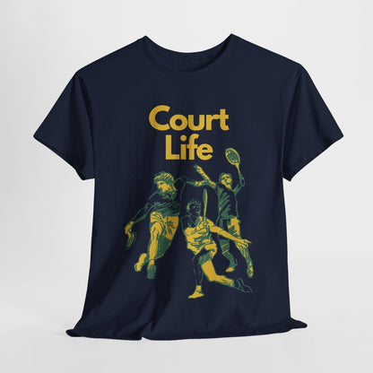 COURT LIFE - Tennis Basic Tee