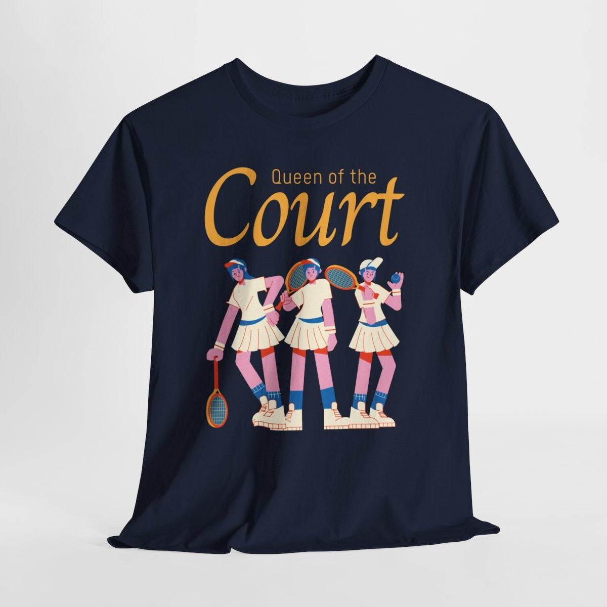 COURT QUEEN 1 - Tennis Basic Tee