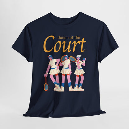 COURT QUEEN 1 - Tennis Basic Tee