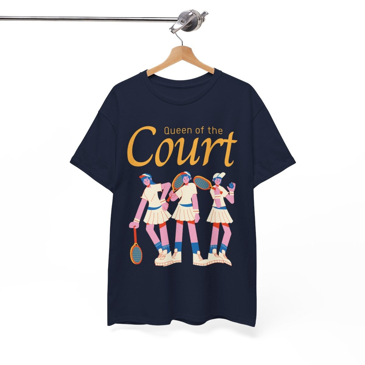 COURT QUEEN 1 - Tennis Basic Tee