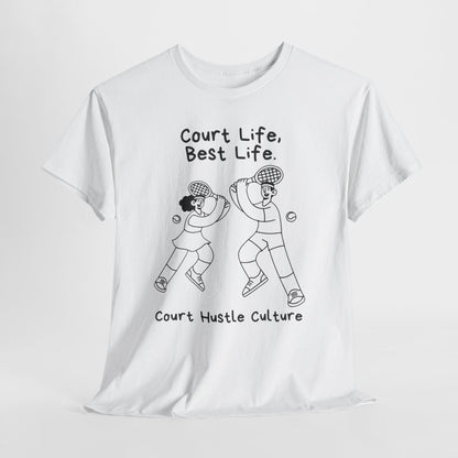 COURT HUSTLE - Tennis (Kids Tee)