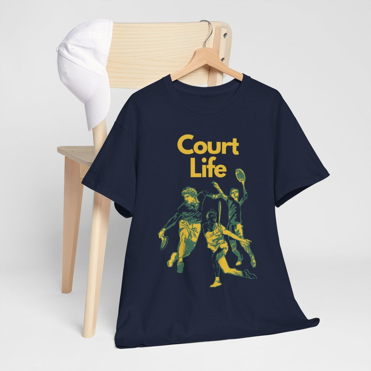 COURT LIFE - Tennis Basic Tee