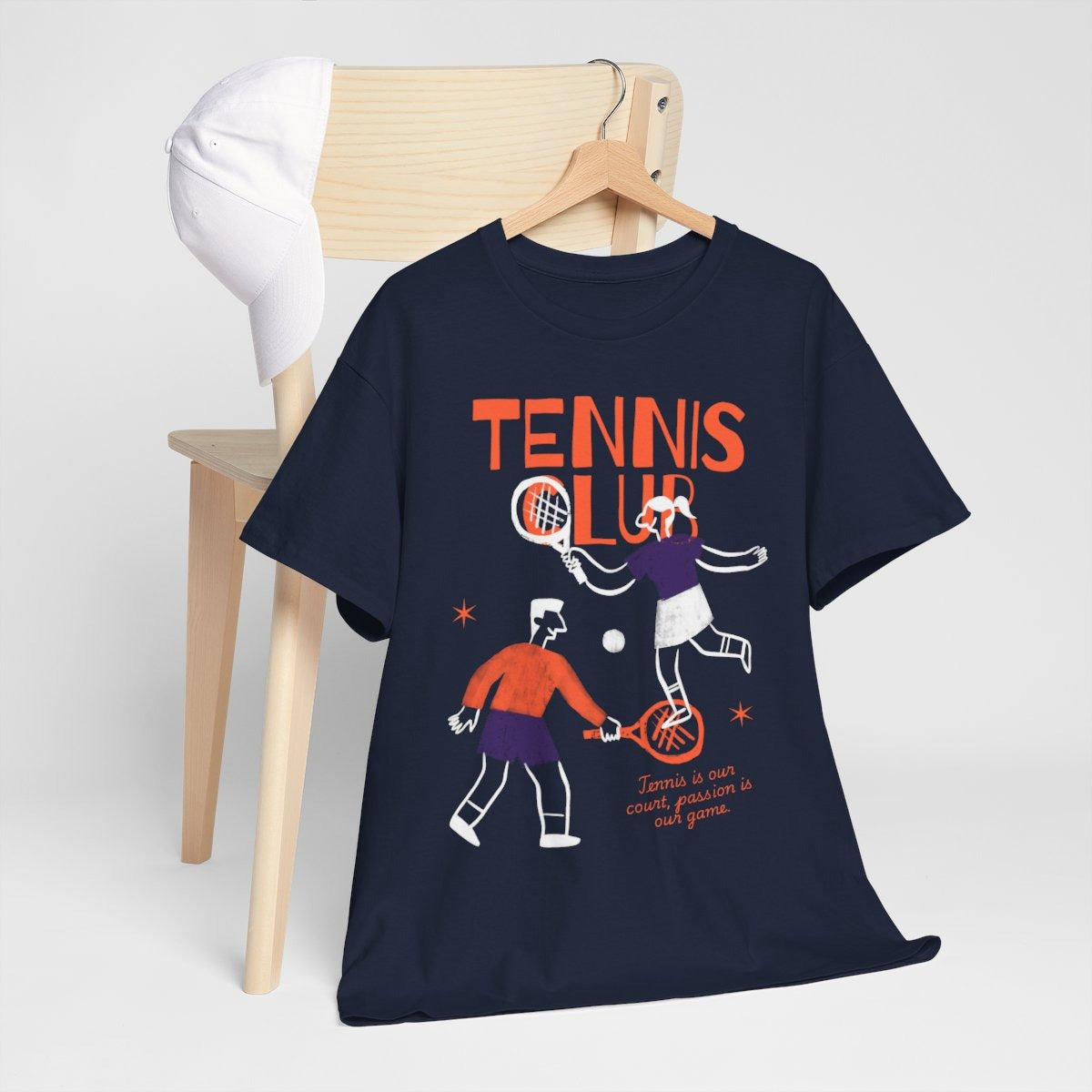 TENNIS CLUB 4 - Tennis Basic Tee